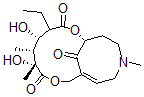 CAS 登录号：55652-65-8， 兔儿伞碱