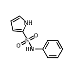 CAS 登录号：55673-68-2， N-苯基-1H-吡咯-2-磺酰胺