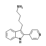 CAS 登录号：556777-73-2， 4-[2-(4-吡啶基)-1H-吲哚-3-基]-1-丁胺