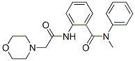 CAS 登录号：55707-68-1， N-甲基-2-(2-吗啉基乙酰氨基)-N-苯基苯甲酰胺