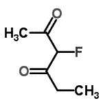 CAS 登录号：557114-01-9， 3-氟-2,4-己烷二酮