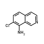 CAS 登录号：55766-90-0， 7-氯-8-异喹啉胺