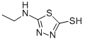 CAS 登录号：55774-34-0， 5-(乙基氨基)-1,3,4-噻二唑-2-硫醇