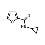 CAS 登录号：557779-28-9， N-环丙基-2-糠酰胺