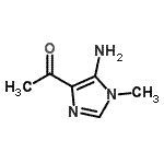 CAS 登录号：55779-70-9， 1-(5-氨基-1-甲基-1H-咪唑-4-基)乙酮