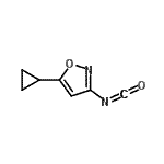 CAS 登录号：55809-59-1， 5-环丙基-3-异氰酸-1,2-恶唑