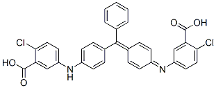 CAS 登录号：55811-23-9， 5-[[4-[[4-[(3-羧基-4-氯苯基)氨基]苯基]苯基亚甲基]-2,5-环己二烯-1-亚基]氨基]-2-氯苯甲酸