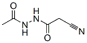 CAS 登录号：55819-76-6， 氰基乙酸 2-乙酰基酰肼