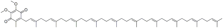 CAS#: 55870-43-4， 2-[(2E,6E,10E,14E,18E,22E,26E,30E,34E)-3,7,11,15,19,23,27,31,35,39-Decamethyltetraconta-2,6,10,14,18,22,26,30,34,38-Decaenyl]-5,6-Dimethoxy-3-Methyl-Cyclohexa-2,5-Diene-1,4-Dione