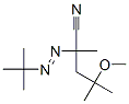 CAS 登录号：55912-17-9， 2-[(1,1-二甲基乙基)偶氮]-4-甲氧基-2,4-二甲基戊腈