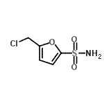 CAS 登录号：56038-67-6， 5-(氯甲基)-2-呋喃磺酰胺