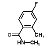 CAS#: 56109-74-1， 4-Fluoro-N,2-Dimethylbenzamide