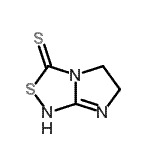 CAS 登录号：562075-34-7， 5,6-二氢-1H-咪唑并[2,1-c][1,2,4]噻二唑-3-硫酮