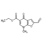 CAS#: 562100-66-7， Ethyl 2-Formyl-7-Methyl-4-Oxo-4,7-Dihydrofuro[2,3-b]Pyridine-5-Carboxylate