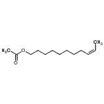 CAS 登录号：56218-82-7， (9Z)-9-十一碳烯-1-基乙酸酯