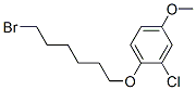 CAS 登录号：56219-58-0， 4-[(6-溴己基)氧基]-3-氯苯甲醚