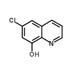 CAS 登录号：5622-06-0， 6-氯-8-喹啉醇
