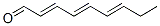 CAS 登录号：56269-22-8， 2,4,6-壬三烯醛