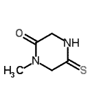 CAS 登录号：562814-59-9， 1-甲基-5-硫代-2-哌嗪酮