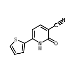 CAS 登录号：56304-76-8， 2-氧代-6-(2-噻吩基)-1,2-二氢-3-吡啶甲腈