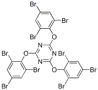 CAS 登录号：56362-01-7， 2,4,6-三(2,4,6-三溴苯氧基)-1,3,5-三嗪
