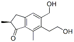 CAS 登录号：56374-22-2， (S)-2,3-二氢-6-(2-羟基乙基)-5-羟基甲基-2,7-二甲基-1H-茚-1-酮