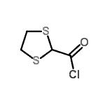 CAS 登录号：56380-59-7， 1,3-二噻戊环-2-甲酰氯