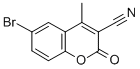 CAS#: 56394-22-0， 6-Bromo-3-Cyano-4-Methylcoumarin
