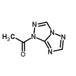 CAS 登录号：56424-48-7， 1-(1H-[1,2,4]三唑并[4,3-b][1,2,4]三唑-1-基)乙酮