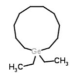 CAS 登录号：56438-29-0， 1,1-二乙基锗杂环十一烷