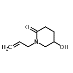 CAS 登录号：564484-66-8， 1-烯丙基-5-羟基-2-哌啶酮