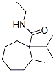 CAS 登录号：56471-46-6， N-乙基-1-异丙基-2-甲基环庚烷甲酰胺