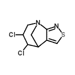 CAS 登录号：56504-52-0， 8,9-二氯-4-硫杂-1,3-二氮杂三环[5.3.1.0<sup>2,6</sup>]十一碳-2,5-二烯