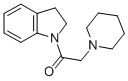 CAS 登录号：56533-61-0， 1-(2,3-二氢吲哚-1-基)-2-哌啶-1-基乙酮