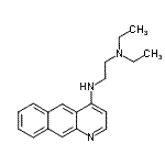 CAS 登录号：56548-50-6， N'-(苯并[g]喹啉-4-基)-N,N-二乙基-1,2-乙二胺