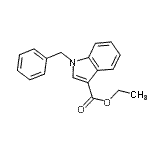 CAS 登录号：56559-61-6， 乙基1-苄基吲哚-3-羧酸酯