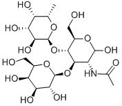 结构式 CAS# 56570-03-7, 路易斯 A 三糖