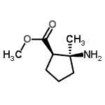 CAS#: 566156-03-4， Methyl (1R,2S)-2-Amino-2-Methylcyclopentanecarboxylate