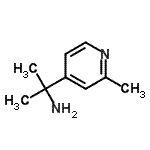 CAS 登录号：566158-79-0， 2-(2-甲基-4-吡啶基)-2-丙胺