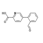 CAS#: 566198-45-6， 5-(2-Formylphenyl)-2-Pyridinecarboxylic Acid