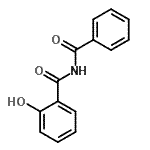 CAS 登录号：5663-74-1， N-苯甲酰基-2-羟基苯甲酰胺