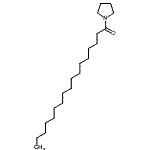 CAS 登录号：56630-54-7， 1-(1-吡咯烷基)-1-十七烷酮