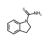 CAS 登录号：56632-37-2， 1-吲哚啉硫代甲酰胺