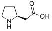 CAS 登录号：56633-75-1， (S)-2-(2-吡咯烷基)乙酸