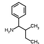 CAS 登录号：56640-53-0， 2-甲基-1-苯基-1-丁胺