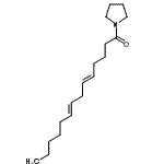 CAS 登录号：56666-40-1， (5E,8E)-1-(1-吡咯烷基)-5,8-十四碳二烯-1-酮