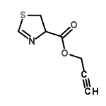 CAS 登录号：566916-39-0， 2-丙炔-1-基4,5-二氢-1,3-噻唑-4-羧酸酯