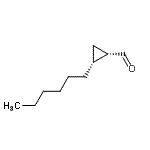 CAS#: 566928-21-0， (1S,2R)-2-Hexylcyclopropanecarbaldehyde