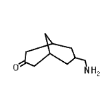 CAS 登录号：56701-31-6， 7-(氨基甲基)双环[3.3.1]壬烷-3-酮