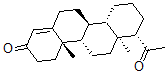 CAS 登录号:56722-93-1, D-高孕甾-4-烯-3,20-二酮